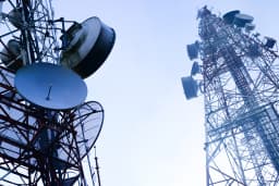 Telecom infrastructure logistics in India with fiber optics and tower installations